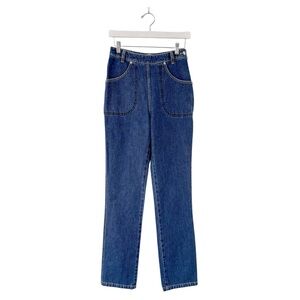 NEW KENZO Denim Pants Straight Leg High Rise